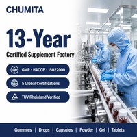 Gel énergétique aux baies sans caféine Chumita Factory Direct, nutrition sportive avec saveur naturelle pour les athlètes, les équipes, marque privée
