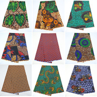 Tissu imprimé africain en coton 100 % en gros d'usine, tissu imprimé Ankara ethnique personnalisé pour vêtements et robes