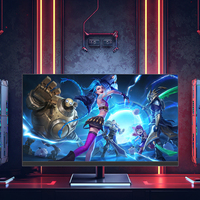 Nouveau moniteur à écran incurvé LED 24 27 32 pouces 144Hz 165Hz Taux de rafraîchissement Large écran de jeu 2K 4K Ordinateur bon marché