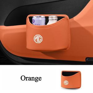 Kit Interni Auto per MG4 EV: Scatola Portaoggetti in Pelle per Fessure tra i Sedili, Organizzatore, Cestino per Porta Auto e <span class=keywords><strong>Portaombrelli</strong></span> - Product Image 4