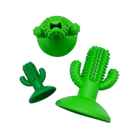 En gros personnalisable à mâcher durable molaire cactus molaire bâton chien écologique jouets