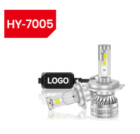 Nouveau phare universel pour voiture 9005/9006/9012/H1/H3/H7/H8/H11/880/H4/H13/9004/9007 27W 3000LM 6000K LED 12V IP68 étanche