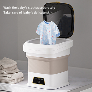 Mini Lavadora Portátil Recargable con Diseño Inalámbrico para una Limpieza Conveniente de Ropa Interior, <span class=keywords><strong>Calcetines</strong></span> y Prendas Pequeñas - Product Image 5