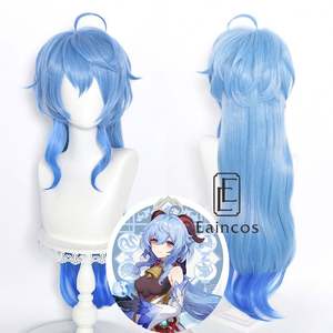 Perruques Cosplay synthétiques résistantes à la chaleur, Genshin Impact Venti Keqing barbie Diluc Kaeya Noelle traver luminine Aether Amber Cosplay - Product Image 5