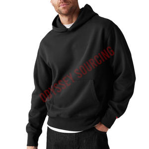 Sudadera con capucha de moda para hombre para primavera, estilo urbano callejero, patrón sólido, Capucha ajustable y tela suave - Product Image 1