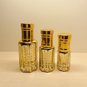 Bán buôn Luxury Arabian Oud <span class=keywords><strong>Glass</strong></span> attar chai 3ml 6ml 12ml <span class=keywords><strong>Roll</strong></span>-<span class=keywords><strong>On</strong></span> Tola nắp vặn ống nhỏ giọt cho chăm sóc da huyết thanh Lông mi giả - Product Image 5