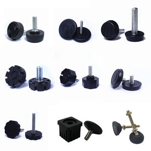 Patas de Nivelación Ajustables de Plástico Antideslizantes con Rosca M6 M8 M10 para Sillas, Electrodomésticos, Mesas, Gabinetes y Muebles - Product Image 1