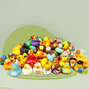 Lot de 200 canards en caoutchouc de sécurité imprimés, de <span class=keywords><strong>3</strong></span> pouces, en forme de canard <span class=keywords><strong>Superman</strong></span>, personnalisables, mini, flottants, pour le bain, pour le développement cognitif - Product Image 3