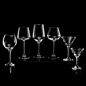 Wedding Decorated Drinking Glass Set Wine Glass Crystal White Red Wine Glasses Stemmed Wine Glasses