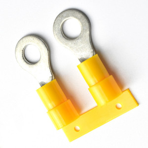 Conector de Terminal Eléctrico <span class=keywords><strong>RVN</strong></span> 5.5-5, Terminal Aislado, Terminal de Anillo, Terminal de Crimpado de Cable - Product Image 1