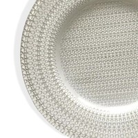 Assiettes de présentation rondes de 13 pouces en gros, assiettes décoratives de 13 po pour dîner, assiettes de service avec sous-assiettes