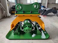 Compacteur de sol vibrant hydraulique pour excavatrice HOMIE avec garantie d'un an