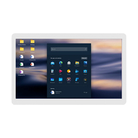 Tablette POE 16 pouces murale portrait écran publicitaire signalisation tactile tout en un Android PC