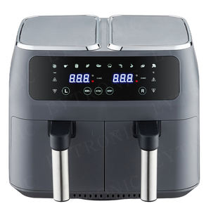 Nueva freidora de aire doble con cesta doble, multifunción inteligente, dos zonas dobles, 2 cestas, 8L9L, freidora de aire de cuarto de galón - Product Image 4