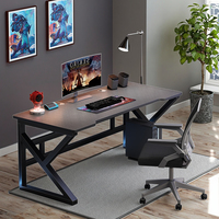 Table de jeu pour ordinateur de haute qualité, de forme rectangulaire, sur mesure, avec surface en acier carbone, certifiée CE, pour le bureau