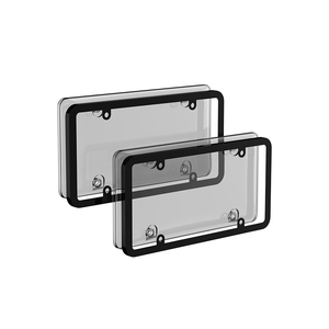 Cubierta Protectora de Plástico Transparente para Placa de Matrícula de Coche, Soporte para Placa de Matrícula - Product Image 5