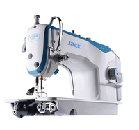 Machine à coudre industrielle d'occasion Jack F4 Pro Series à point noué, entraînement direct, haute vitesse, une aiguille, coupe-fil automatique