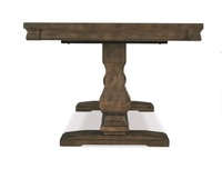 Table de salle à manger rectangulaire extensible en bois massif,
