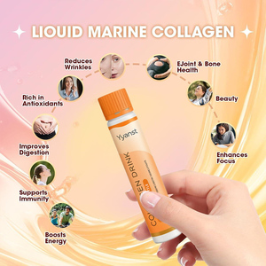Les extraits naturels OEM/ODM favorisent la digestion et la santé immunitaire, éclaircissent la peau et contiennent du glutathion, des protéines et des peptides de collagène de poisson en boisson. - Product Image 4