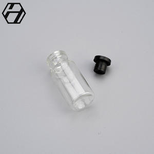 Flacons de souhaits pendentifs de 3ml, petite bouteille en plastique avec bouchon en liège pour cadeau, fournisseurs chinois - Product Image 5