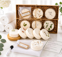 S&Soak – Coffret de bombes de bain et de douche bio, véganes et écologiques, diffuseurs de vapeur pour la douche, aromathérapie apaisante pour le spa et le bain, personnalisable