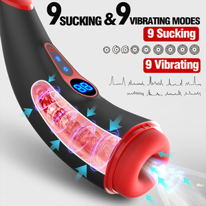 New Design Men's Masturbator <strong>Drop</strong>-shipping Wholesale Male Masturbation Cup Heating Modes <strong>Sex</strong> Toys Adults - Product Image 2