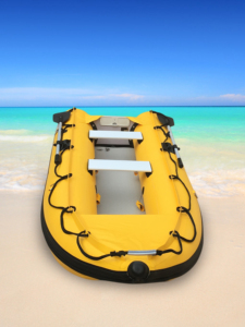 เรือยางตกปลา/เรือคายัค Goethe Goboat CE GTK370 ขนาด 12 ฟุต ทำจาก PVC พร้อมห้องลม 4+1 ช่อง เบาะอลูมิเนียม รองรับผู้โดยสาร 2 คน GTK37 - Product Image 6