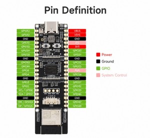 Carte de développement haute performance ESP32-P4 + ESP32-C6, Wi-Fi 6 5 BLE5, prend en charge l'IA Xiaozhi et l'IA de pointe Deepseek - Product Image 4
