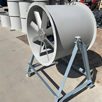 Ventilateur axial électrique antidéflagrant à courant alternatif avec pales en fonte et roulement à billes, personnalisable OEM/ODM