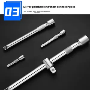 Hot Sale <strong>Wrench</strong> Ratchet <strong>Wrench</strong> Socket <strong>Set</strong> Vanadium Steel Portable <strong>Combination</strong> Tool <strong>Set</strong> Ratchet <strong>Wrench</strong> <strong>Set</strong> for Auto Repair - Product Image 4