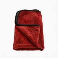 Serviettes de séchage en microfibre personnalisées avec logo, colorées, pour le lavage et le nettoyage des voitures, vente en gros