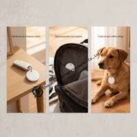 Traceur GPS 4-en-1 universel, localisateur, accessoires pour 2 semelles intérieures, Ugreen, style carte (carte de suivi)