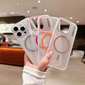 Étui de téléphone à chargement sans fil translucide givré pour iPhone 16 Pro Max 15 14 Plus 13 12 11 Pro Ultra fin Mat Coque rigide en PC - Product Image 6