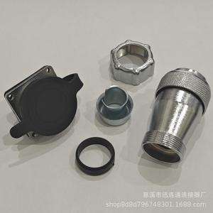 Connecteur d'aviation WS28P28 en alliage de zinc plaqué or, cuivre, 2 à 26 broches, pour pièces d'avion - Product Image 2