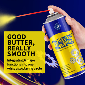 Grasa Lubricante Multiusos en <span class=keywords><strong>Aerosol</strong></span> HT 450ml, Aceite Penetrante Antioxidante para Cadenas y Rodamientos, Lubricante para Mantenimiento de Vehículos - Product Image 3