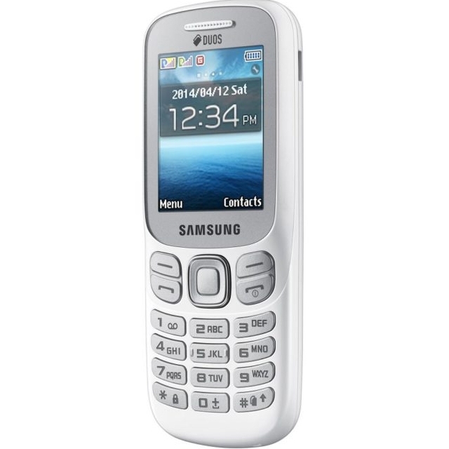 Keypad Phone for SAMSUNG B312E (2014 VERSION) Mobile Phone 2G Dual-sim Cheap Original Bar Feature Cellphone