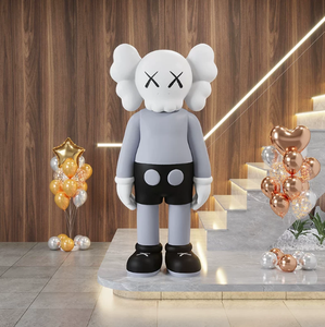 Luxuriöse Große Harz-Puppe für Sesamstraße Hochwertige Trendige Wohnzimmer-Sofa-Dekoration Bodenlange Ornamente - Product Image 1