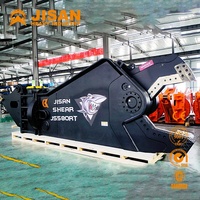 Broyeur hydraulique cisailles de démolition excavateur eagle cisailles cisailles à ferraille