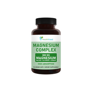 Capsules de complexe de magnésium OEM ODM avec citrate de magnésium pour soutenir la santé osseuse, capsules de glycinate de magnésium - Product Image 1