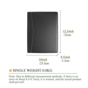 Porte-documents <span class=keywords><strong>en</strong></span> cuir PU A4 personnalisé, dossier de présentation mignon avec boîte et support, sac d'affaires conçu <span class=keywords><strong>en</strong></span> <span class=keywords><strong>ligne</strong></span> - Product Image 3