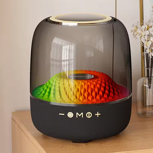 Haut-parleurs sans fil à son surround 360° 5.3 40W, avec lumières LED 7 couleurs et effets sonores de <span class=keywords><strong>jeu</strong></span>, alimentés par batterie pour l'extérieur – Vente Flash - Product Image 1