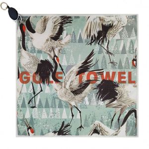 Toalla de Golf Personalizada con Diseño de Tejido Waffle y Presilla para Colgar - Product Image 2