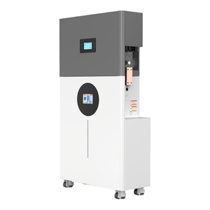 16KW Commercial Energy Storage Cabinet with LiFePO4 Battery, Smart Touchscreen Control & Mobile Wheels for Shop Power Backup - Product Image 2