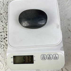 Commercio all'ingrosso di alta qualità di pietra di <span class=keywords><strong>Shungite</strong></span> di quarzo di <span class=keywords><strong>Shungite</strong></span> lucido pietra di palma per Fengshui - Product Image 5
