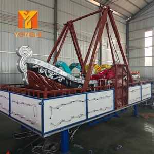Portable Adult Thrill Extreme Trailer Mounted Mobile Amusement Swing Carnival Kids Mini Pirate Ship <strong>Rides</strong> For Outdoor - Product Image 6