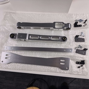 Lower Control Arm For Mitsubishi Mirage 97-01 Proton 1.6 Aluminum Alloy <b>Square</b> Tube Support Plate <b>Set</b> - Product Image 2
