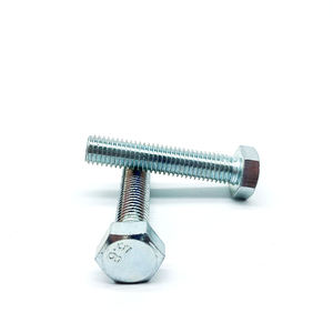 DIN933 SS304 A2-80 M6 M8 <span class=keywords><strong>M10</strong></span> M12 M16 M50 acciaio inossidabile 10.9 grado bullone esagonale zinco - Product Image 4