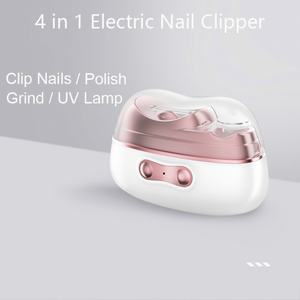 Nueva Herramienta de Cuidado de Uñas 4 en 1 de 35000 RPM, Recortadora, Pulidora, Taladro de Uñas, Secador, Cortaúñas Eléctrico Automático con Lámpara LED UV - Product Image 3