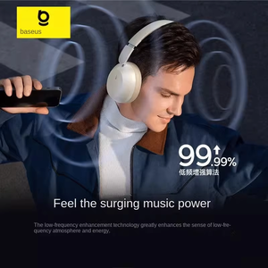 หูฟังบลูทูธ B Aseus 35max แบตเตอรี่ใช้งานได้นาน เหมาะสำหรับฟังเพลง เล่นเกมส์ คอมพิวเตอร์ โทรศัพท์มือถือ 35 B Aseus 35max - Product Image 3