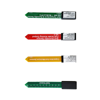 Capteur d'humidité et de température du sol capacitif 2 en 1 anti-corrosion étanche IP68 pour système de surveillance de serre